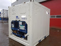 10' Reefer Container kaufen – Gebraucht, Weiß