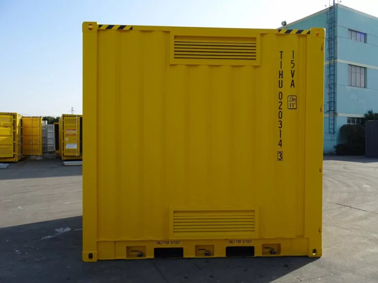 10' High Cube Gefahrgutcontainer kaufen – Neu, Gelb