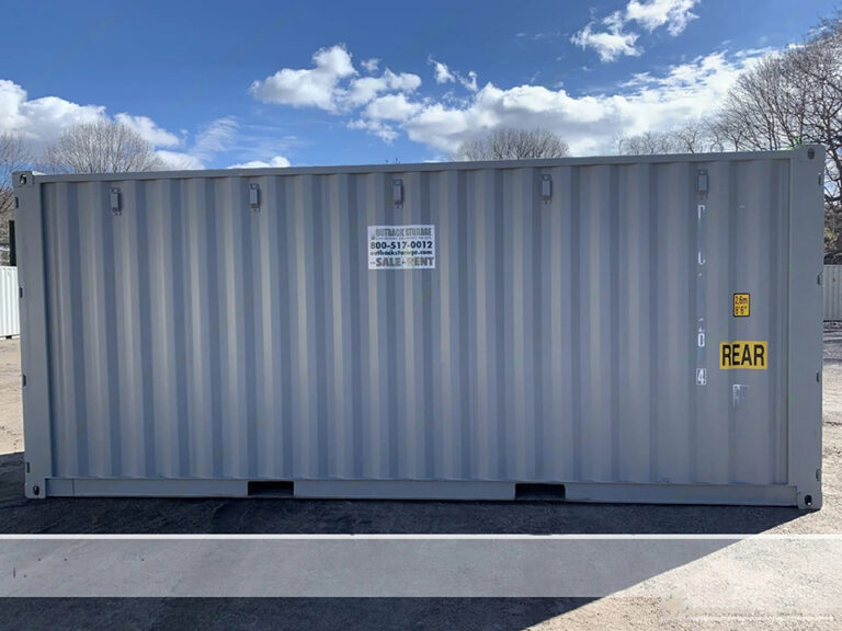 20' Double-Door Lagercontainer kaufen – Neu, Beige