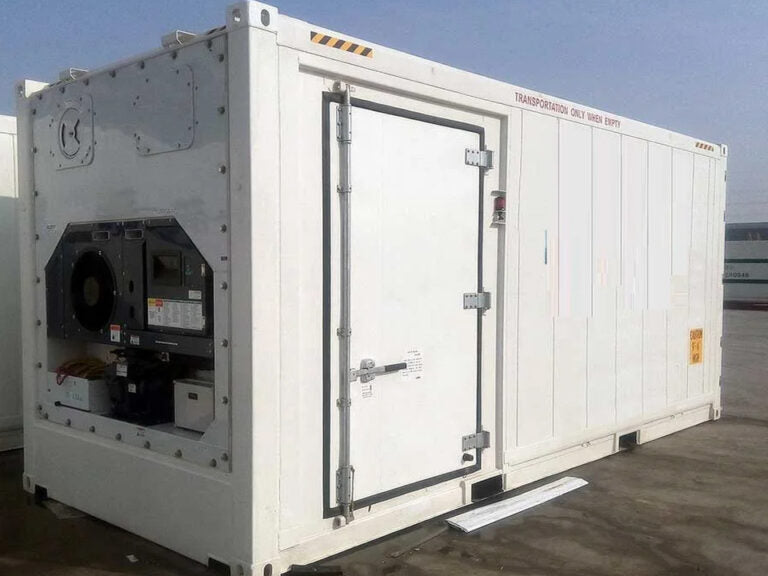 20' Dual-Temperatur-Kühlcontainer kaufen – Gebraucht, White