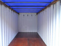 20' High Cube Open Top Container kaufen – Gebraucht, Blue
