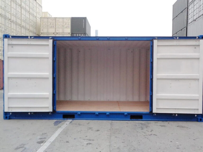 20' Open Side Container kaufen – Neu, Blue